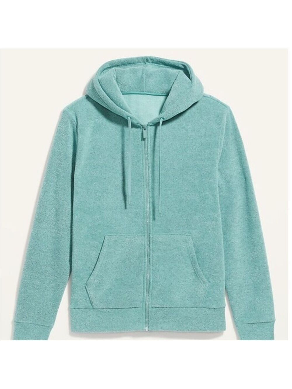 Old Navy Lightweight Athleisure Terry Cali-Fleece Full-Zip Hoodie Jacket L